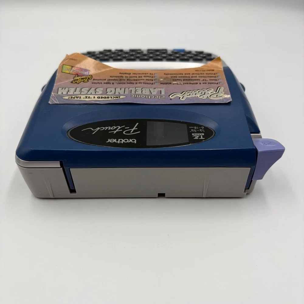 Brother Label Maker Unisex OS Blue PT-1750 P-Touch Electronic Labeling System